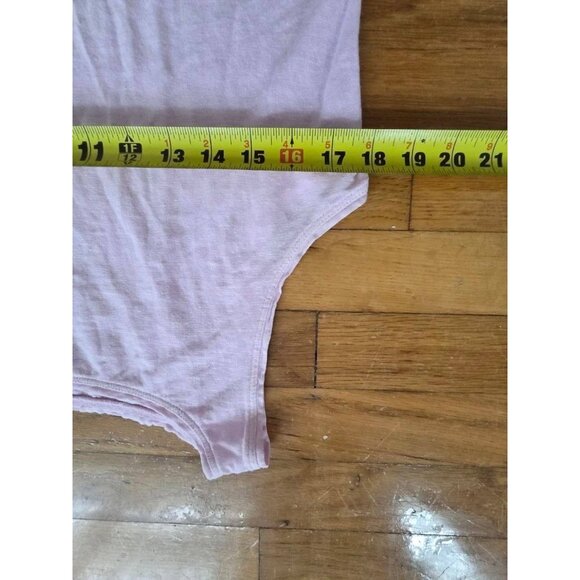 Eileen Fisher Hemp Organic Cotton Twist Scoop Neck Shell Top Pink S/P A001076 - Picture 9 of 9